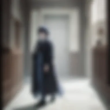 Significant Scene from Ghost Hunt An illustration depicting a significant scene from the Ghost Hunt narrative