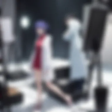 Behind the Scenes: Voice Acting for Hunter x Hunter Voice actors in a recording studio, depicting the English dub process.