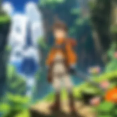 Themes of Friendship and Sacrifice A symbolic representation of the themes of friendship and sacrifice in 'Made in Abyss.'