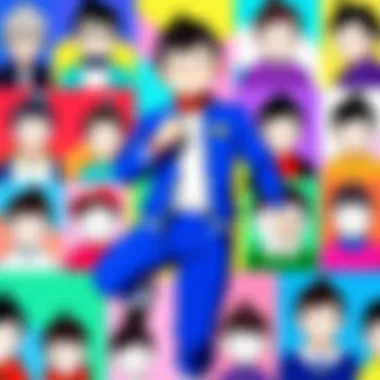 Global Popularity of Mr. Osomatsu A world map illustrating the global popularity of Mr. Osomatsu on streaming platforms.