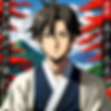 A detailed artwork highlighting the unique artistic style of Mushoku Tensei