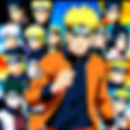 Naruto's transformation in Shippuden