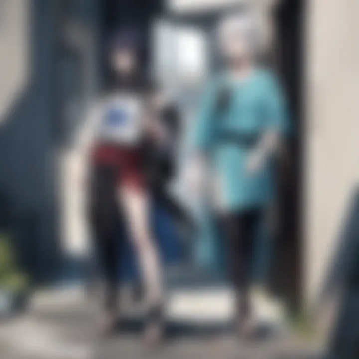 Sasuke's return in the first episode