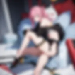 A vibrant collage showcasing popular anime characters featured on Netflix.