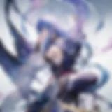 A captivating scene featuring the main character in a dramatic pose, reflecting inner turmoil and determination.