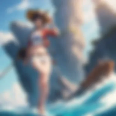 Mysterious island discovery by the 'One Piece' crew