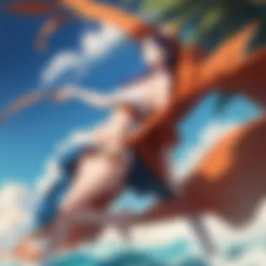 Themes of Freedom and Adventure in One Piece Symbolic imagery reflecting the themes of freedom and adventure in One Piece