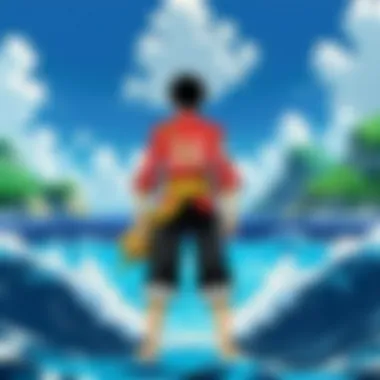 Discovering the Vast Seas of One Piece A Beautiful Map of the One Piece World