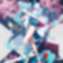 A dynamic scene capturing the unique animation style of Panty and Stocking Season Two.