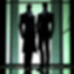 A contemplative moment showcasing the protagonist in a dark alley reflecting on choices.