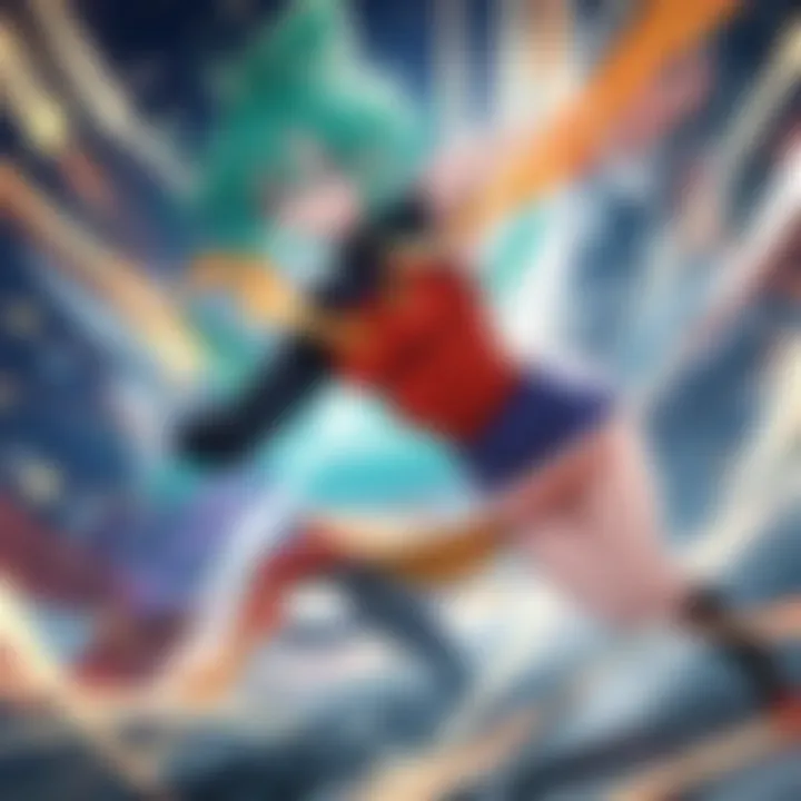 Epic Battle Scene in Super Dragon Ball Heroes