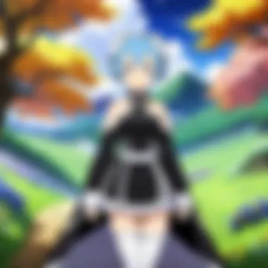 Mystical Landscapes of Re:Zero The enchanting scenery of the Re:Zero universe showcasing its mystical landscapes