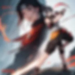 Concept art showcasing Naruto in a realistic setting