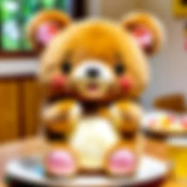 Rilakkuma friends enjoying a day in the park