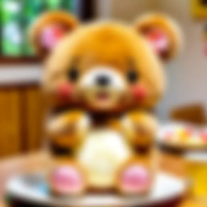 Rilakkuma friends enjoying a day in the park