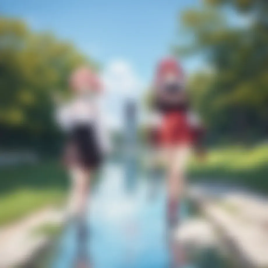 Vibrant Anime Series Artwork