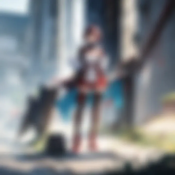 Protagonist facing inner turmoil and growth