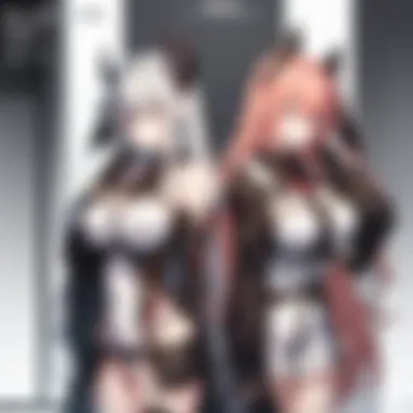Fierce Battles in Shinmai Maou no Testament An illustration depicting the fierce battle scenes from Shinmai Maou no Testament, showcasing the blend of action and fantasy.