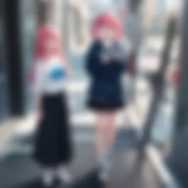 Protagonist Shoko Nishimiya expressing raw emotions through sign language