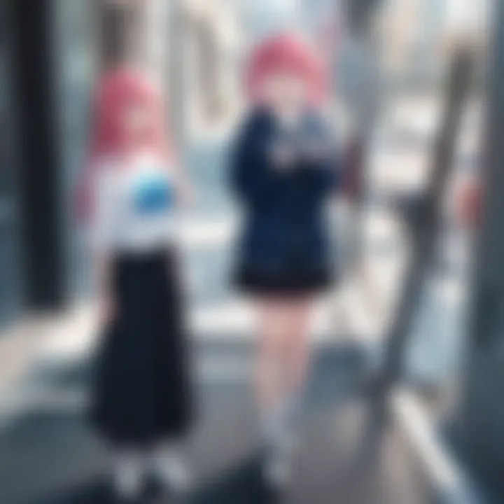 Protagonist Shoko Nishimiya expressing raw emotions through sign language