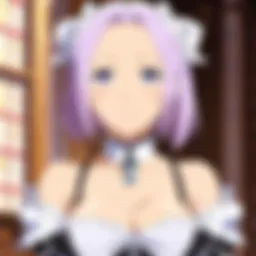 A captivating scene from Re:Zero showcasing the vibrant animation style.