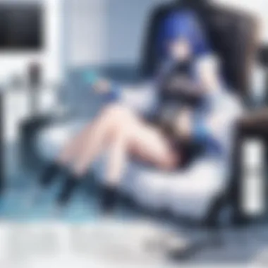 User Interface of Streaming Platforms User interface of popular streaming platforms for anime