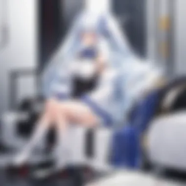 Cultural Significance of Azur Lane An artistic depiction of Azur Lane's cultural impact within the anime and gaming realms