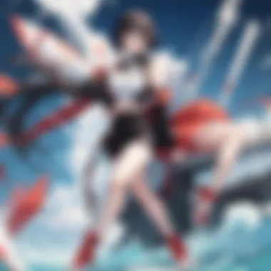 Anime Scenes with Mature Themes A collage of anime scenes showcasing mature themes