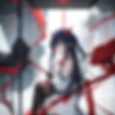 A visual depiction of the evolution of key characters throughout the season.