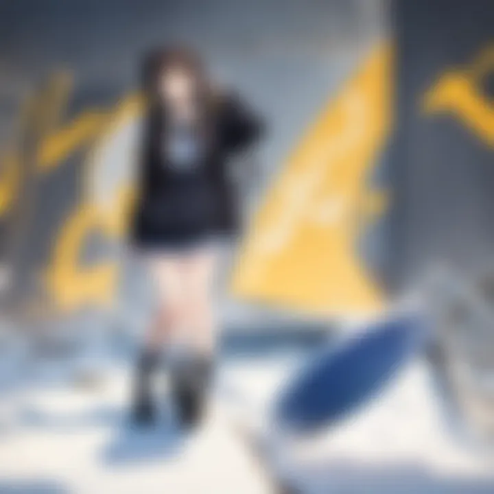 A contemplative scene featuring the protagonist reflecting on her journey and musical growth.