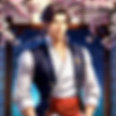 A visually engaging concept art from a popular otome game.