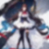 A captivating visual representation of otome game characters.