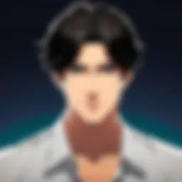 A mesmerizing scene depicting communication in the manhwa
