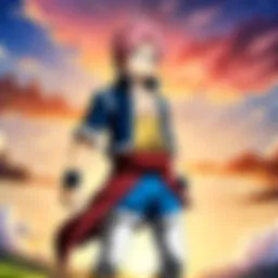 The iconic Fairy Tail guild emblem