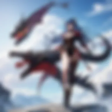 Epic Showdown of Dragons A dynamic scene depicting a battle between dragons in an epic confrontation