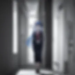 The haunting atmosphere of Corpse Party depicted through shadowy corridors.