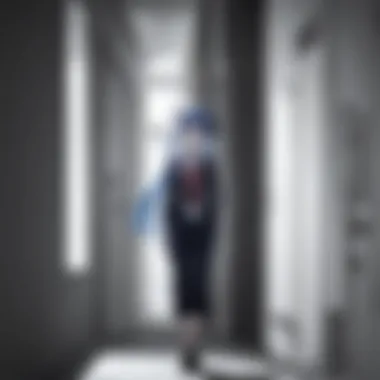 The haunting atmosphere of Corpse Party depicted through shadowy corridors.