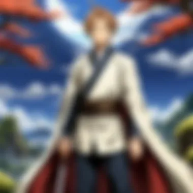 The Enchanting Realm of Mushoku Tensei A captivating landscape of the fantasy world in Mushoku Tensei.