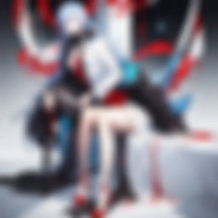 Artistic representation of Tower of God characters