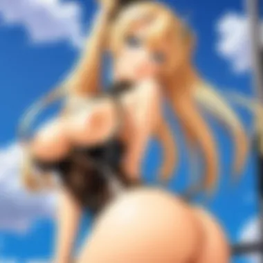 Popular Doujin Platforms A representation of digital platforms popular among doujin artists and fans.