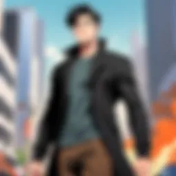 A captivating scene from the ORV webtoon showcasing dynamic artwork and character expressions.
