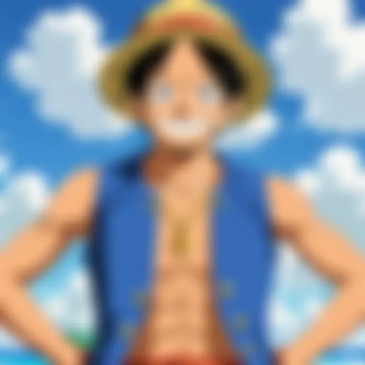 A creative collage representing the impact of One Piece on contemporary anime and manga culture.