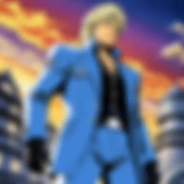 A montage of Speedwagon's key moments throughout the series