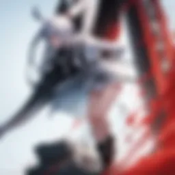 Dynamic action scene from the new Bleach series showcasing combat