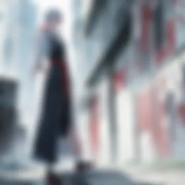 Visual Artistry in the New Bleach Series Cinematic landscape from the anime demonstrating visual artistry