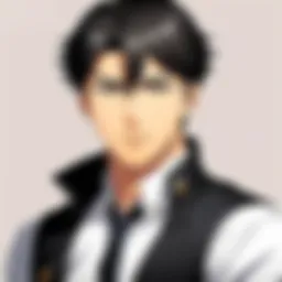 The protagonist of The New Recruit showcasing determination