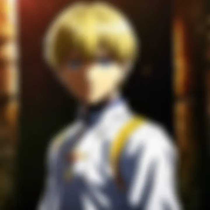 An artistic representation of Kurapika's quest for revenge