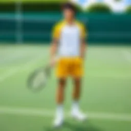 The iconic tennis courts featured in The Prince of Tennis
