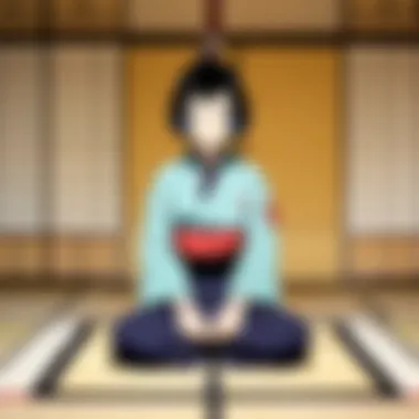 Existential Themes in The Tatami Galaxy An artistic depiction of the existential themes present in The Tatami Galaxy, symbolizing choice and youth.