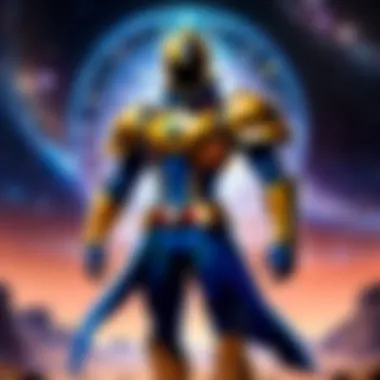 Epic Confrontation in the Zodiac Universe A dramatic scene showcasing the confrontation between the Zodiac Knights and their adversaries